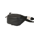 Genuine leather waist bag for women elegant crossbody chest purse unisex for travel running fanny pack SHOMICOBOUTIQUE