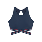 Loki & Ivy Women’s Criss-Cross Band Sports Bra