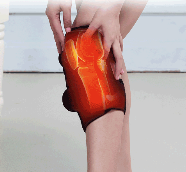 Electric Infrared Heating Knee Massager Wrap Elbow Joint Support Vibration Therapy Physiotherapy Machine Pain Relief Massageador Pi-Mart