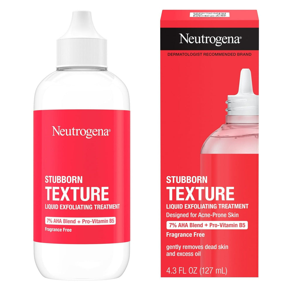 Neutrogena Stubborn Texture Liquid Exfoliating Skin Care, AHA Treatment, 4.3 oz EasyOptionXY LLC