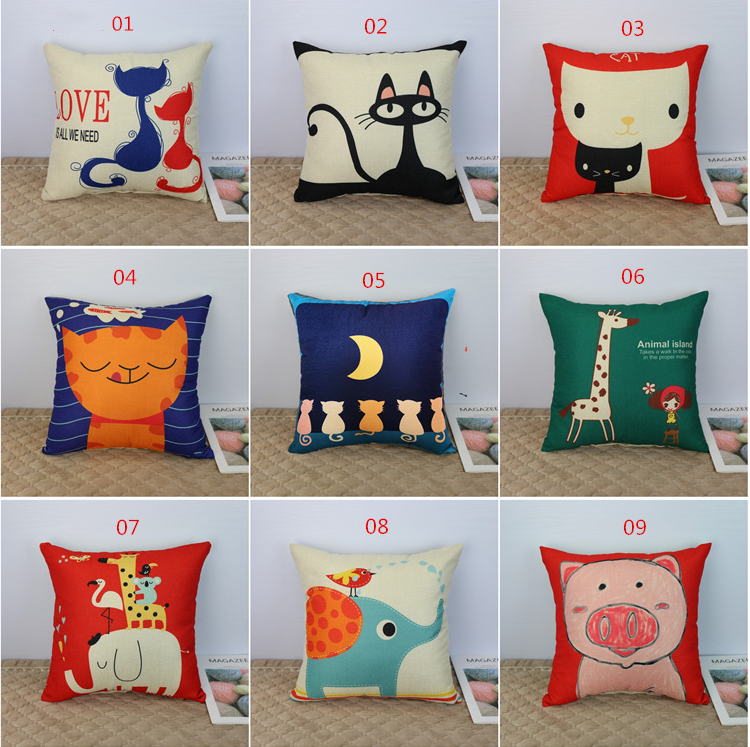 Cartoon pillow sofa cushion Pi-Mart