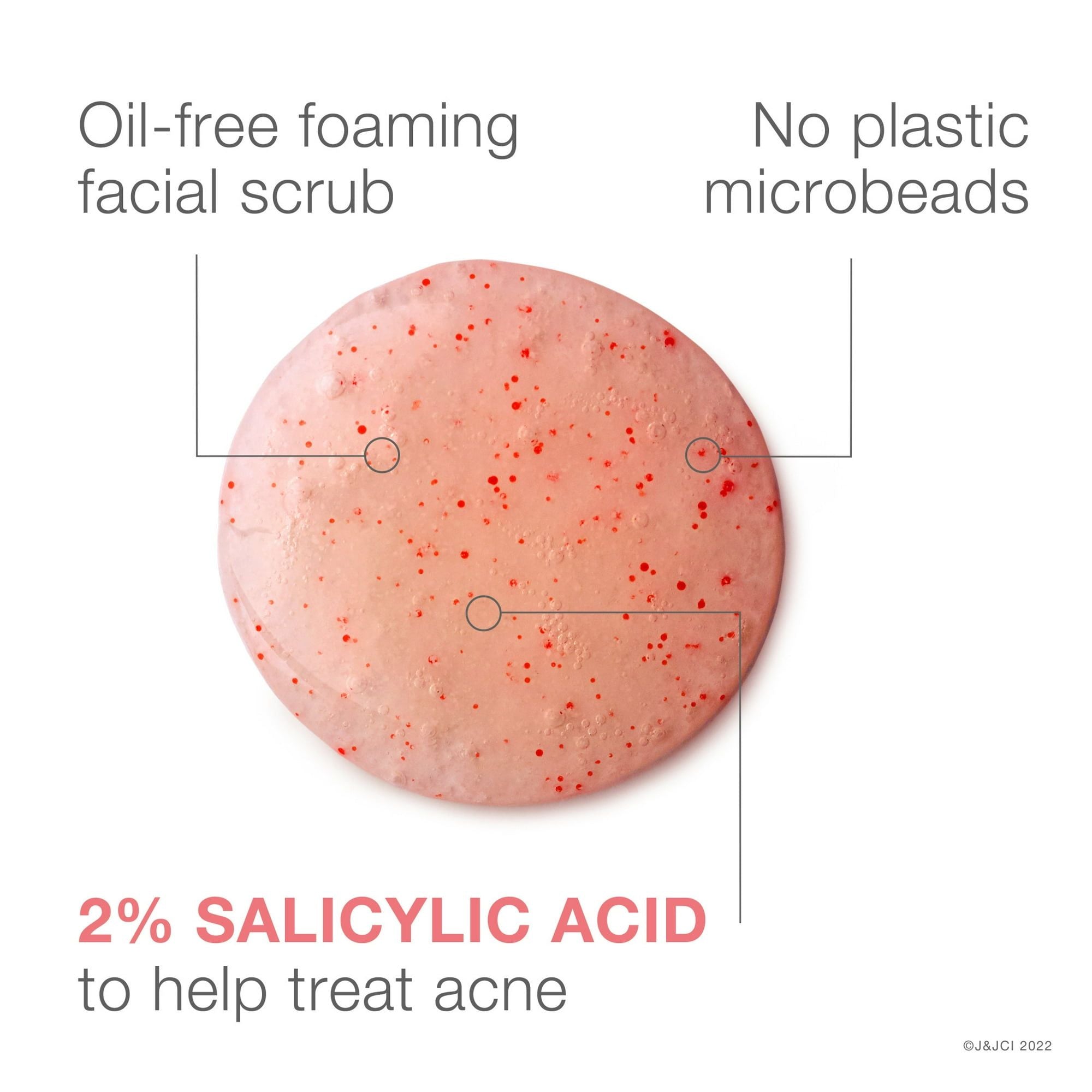 Neutrogena Oil-Free Pink Grapefruit Acne Face Wash, Foaming Facial Cleanser Scrub, 6.7 oz EasyOptionXY LLC