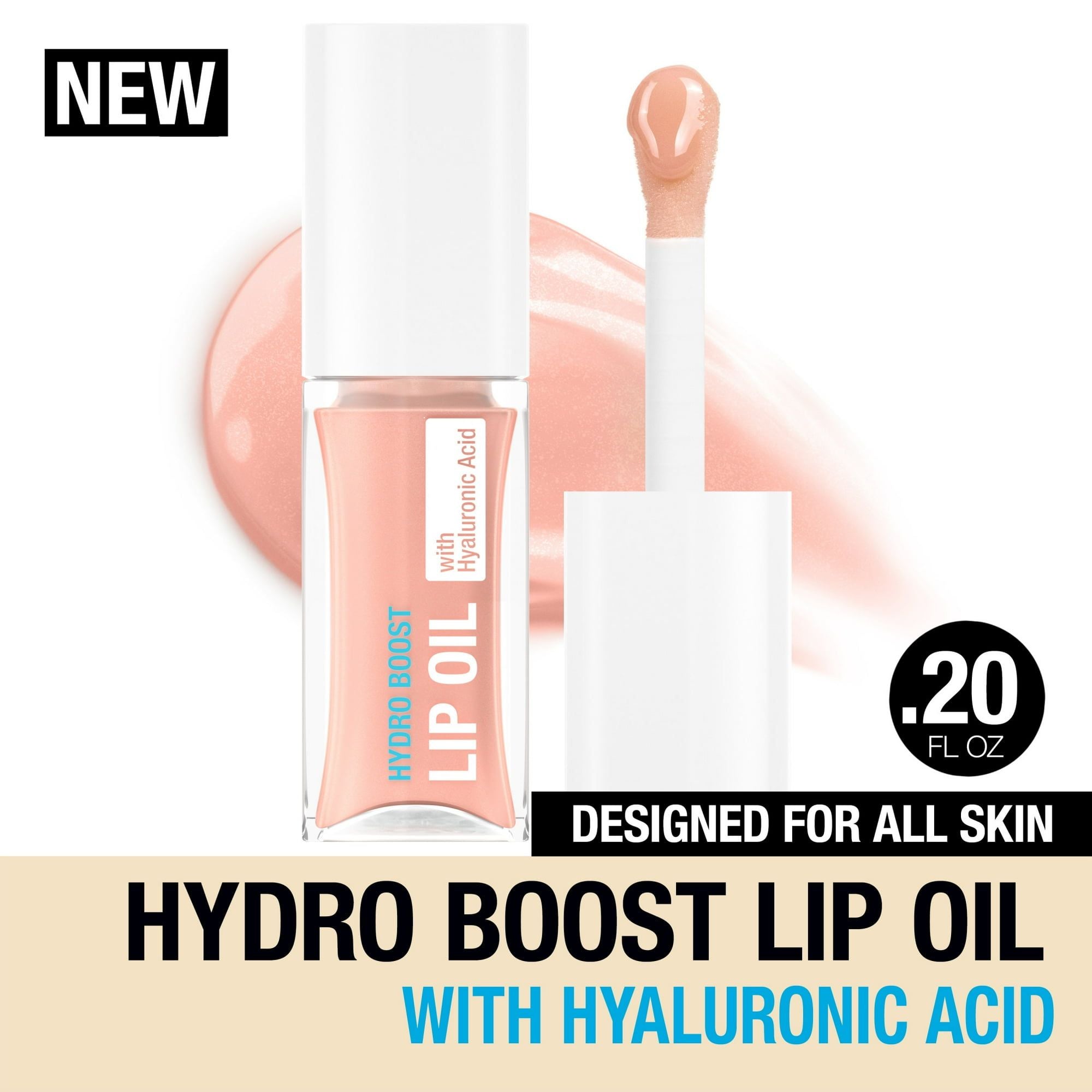 Neutrogena Hydro Boost Lip Oil, Light Pink, .2 oz