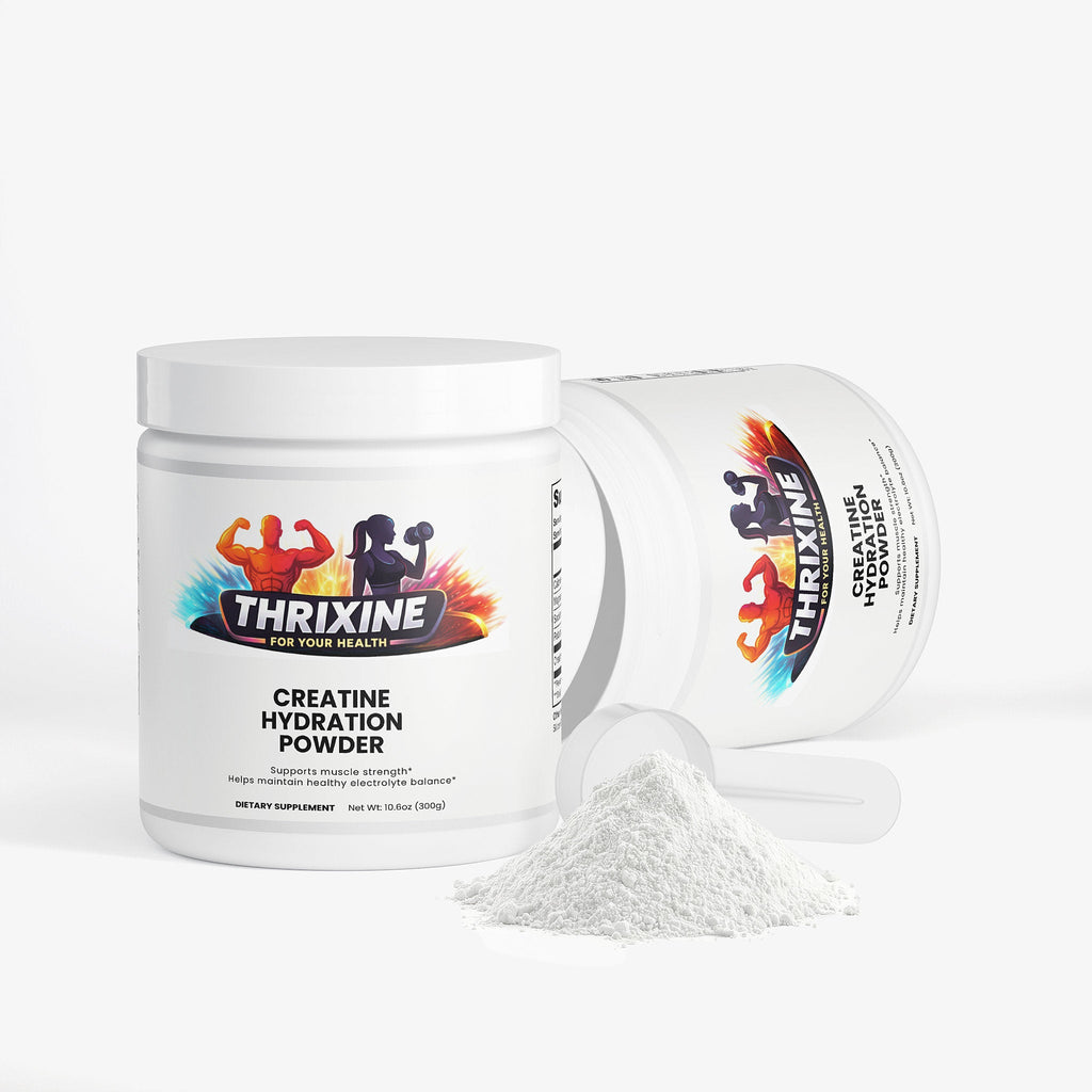 Creatine Hydration Powder - Made in the USA THRIXINE