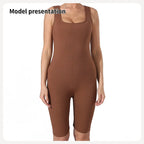 Women's Fashion Simple Solid Color Bodysuit - SJB-DIAMOND ELITES