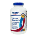 Equate Calcium Citrate + D3 Tablets Dietary Supplement; 630 mg; 180 Count