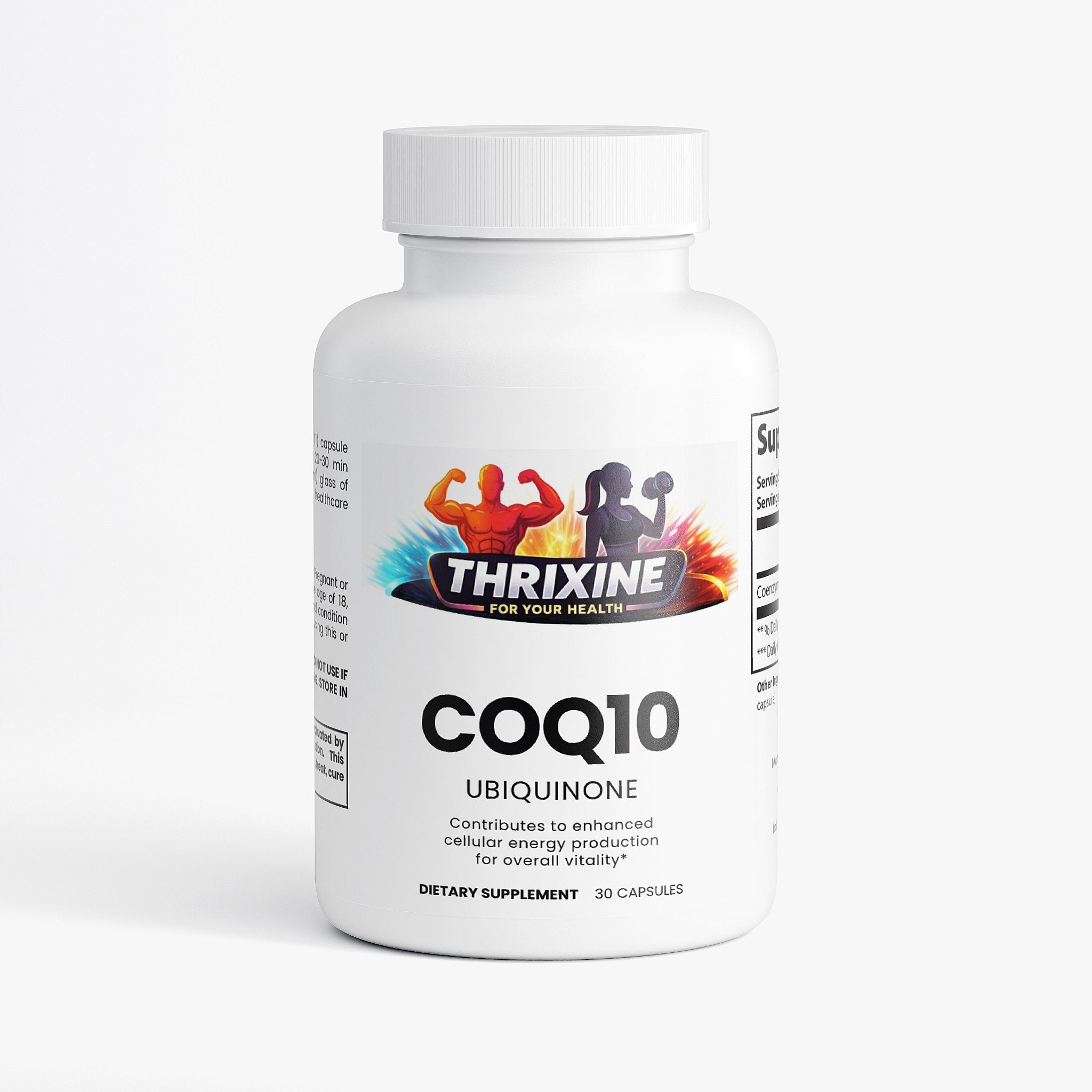 CoQ10 Ubiquinone - Made in the USA