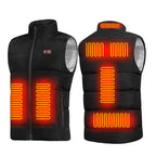 Smart usb nine-piece heating vest