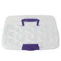 Wilton Oblong Cake and Cupcake Carrier, Practical Cupcake Container, Plastic EasyOptionXY LLC