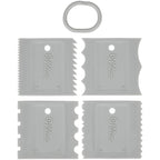 Wilton Small Icing Combs Set, 4-Piece EasyOptionXY LLC