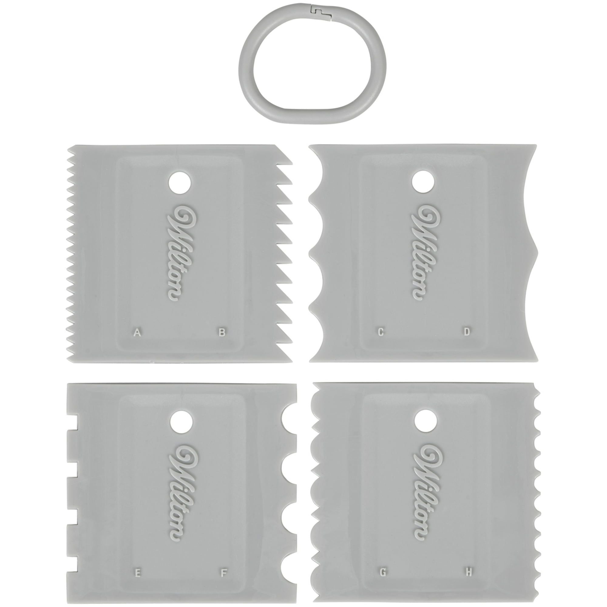 Wilton Small Icing Combs Set, 4-Piece EasyOptionXY LLC