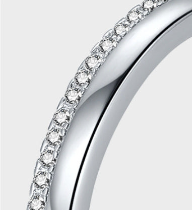 Silver Simple And Stylish Personality All-Match Ring Pi-Mart