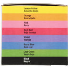 Wilton 8-Piece Gel Food Coloring Set, 4 oz. (Purple, Blue, Green, Black, Yellow, Orange, Pink, Red)