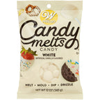 Wilton Vanilla Candy Melts, Mini White Chocolate Chips for Cake Pops, Cookies and Wafers, 12 oz. EasyOptionXY LLC