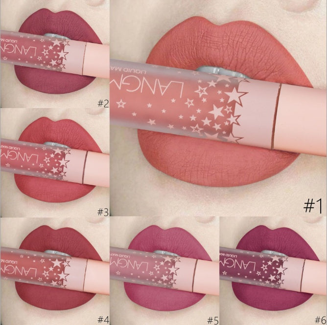 Matte Lipstick Waterproof Long-lasting Velvet Lipstick Set Pi-Mart