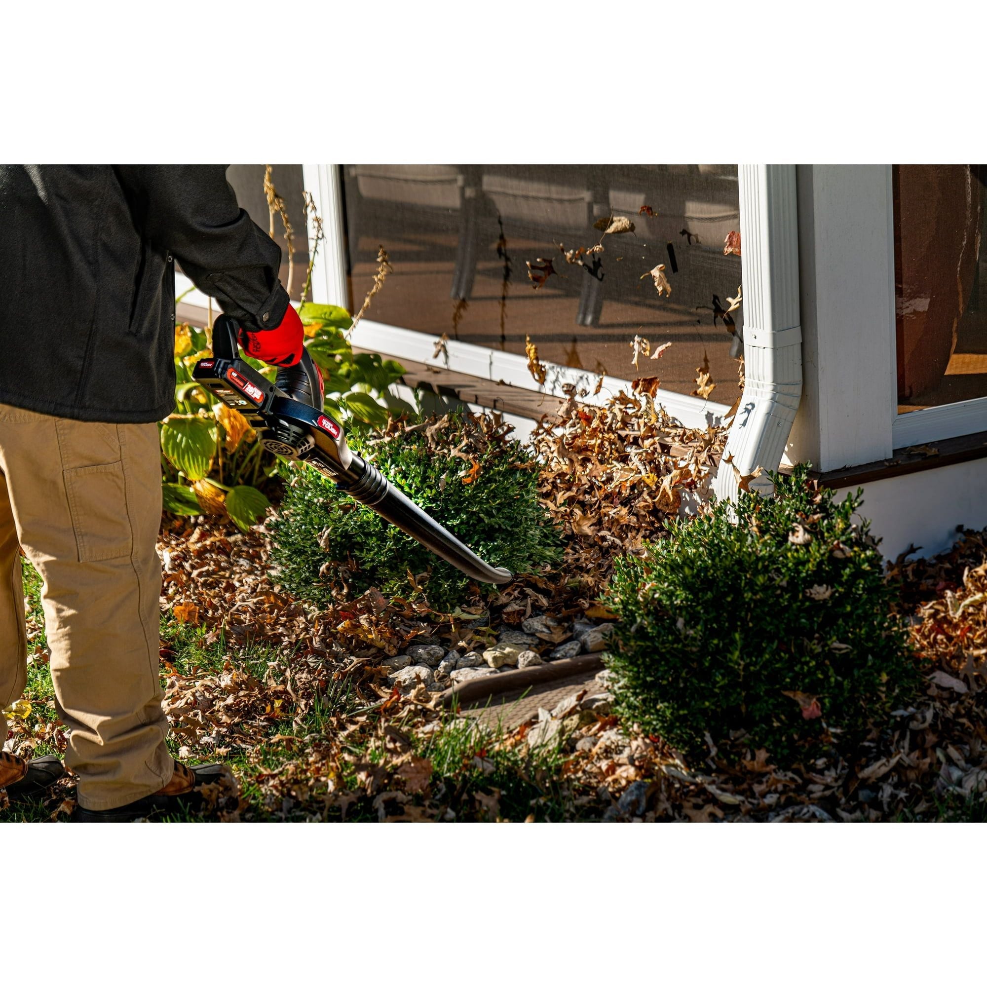 Hyper Tough 20V Max Cordless Combo Kit, 10-Inch String Trimmer & 130Mph Sweeper,2.0Ah Battery and Charger Included EasyOptionXY LLC