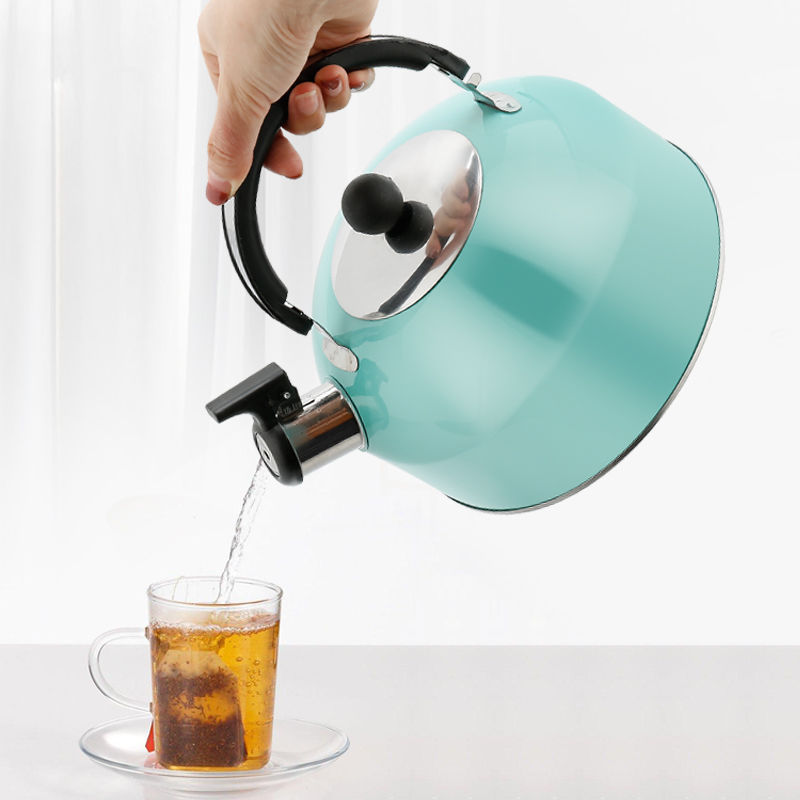 Household Kettle Stainless Steel Whistling Kettle Large Capacity Induction Cooker Pi-Mart