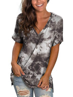 Fashion split T-shirt Pi-Mart