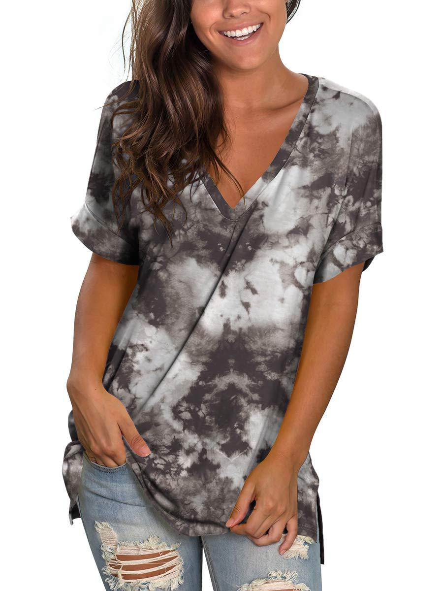 Fashion split T-shirt Pi-Mart