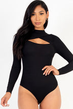 EdgeFlex Cutout Knit: Day-to-Night Bodysuit THRIXINE