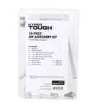 Hyper Tough 16-Piece Portable Steel Accessory Kit for Air Compressors, 41-226HT, Assembled Product Weight: 0.788lbs EasyOptionXY LLC