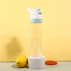 Spray Water Bottle For Girls Outdoor Sport Fitness Water Cup Large Capacity Spray Bottle Drinkware Travel Bottles Kitchen Gadgets Pi-Mart