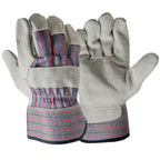 Hyper Tough Leather Palm Glove, Large, Multi-Use Work Glove, 1 Pair EasyOptionXY LLC