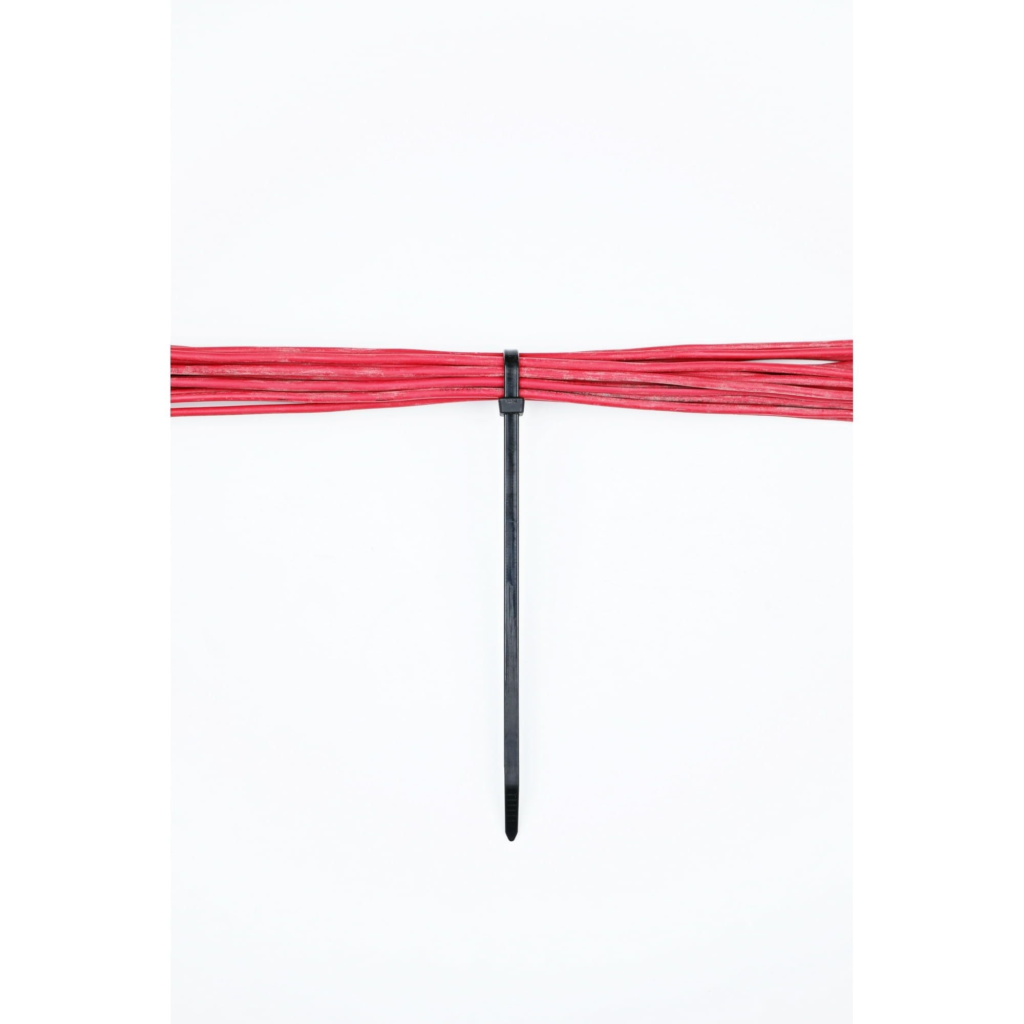 Hyper Tough 4inch Cable Tie Uv Black 100Pcs