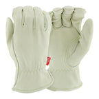 Hyper Tough Premium Cowhide Safety Workwear Leather Gloves; Water Resistant, Large EasyOptionXY LLC