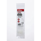 Hyper Tough 8inch Mounting Cable Tie Natural 20Pcs