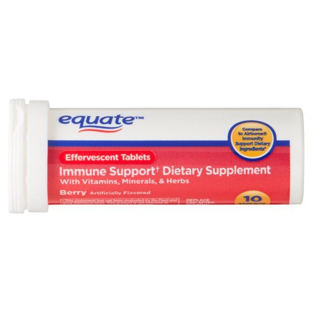 Equate Immune Support Dietary Supplement; Berry; 10 Count
