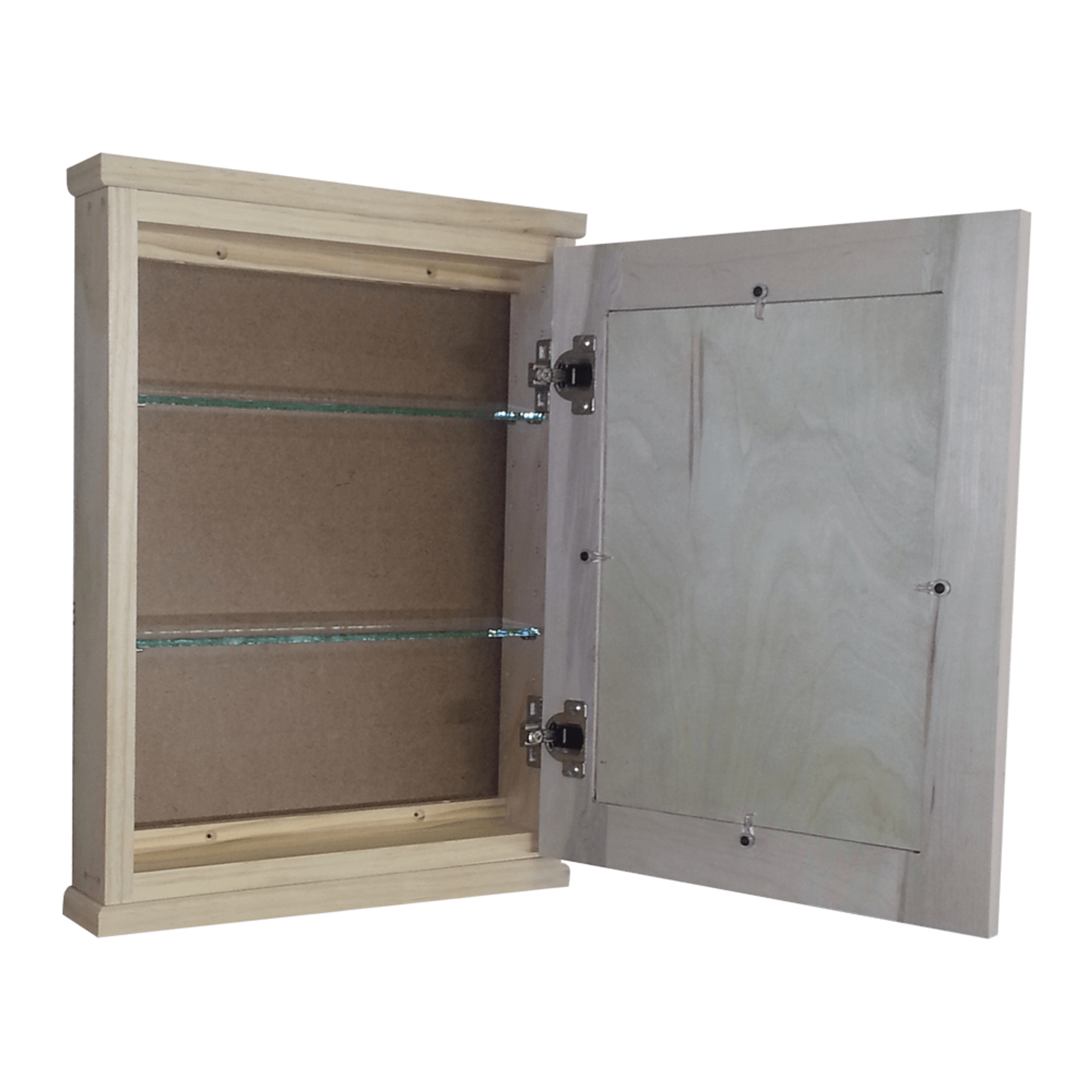 Arcadia Wall-Mounted Cabinet With Adjustable Shelves And Soft Close Door Lootquake LLC
