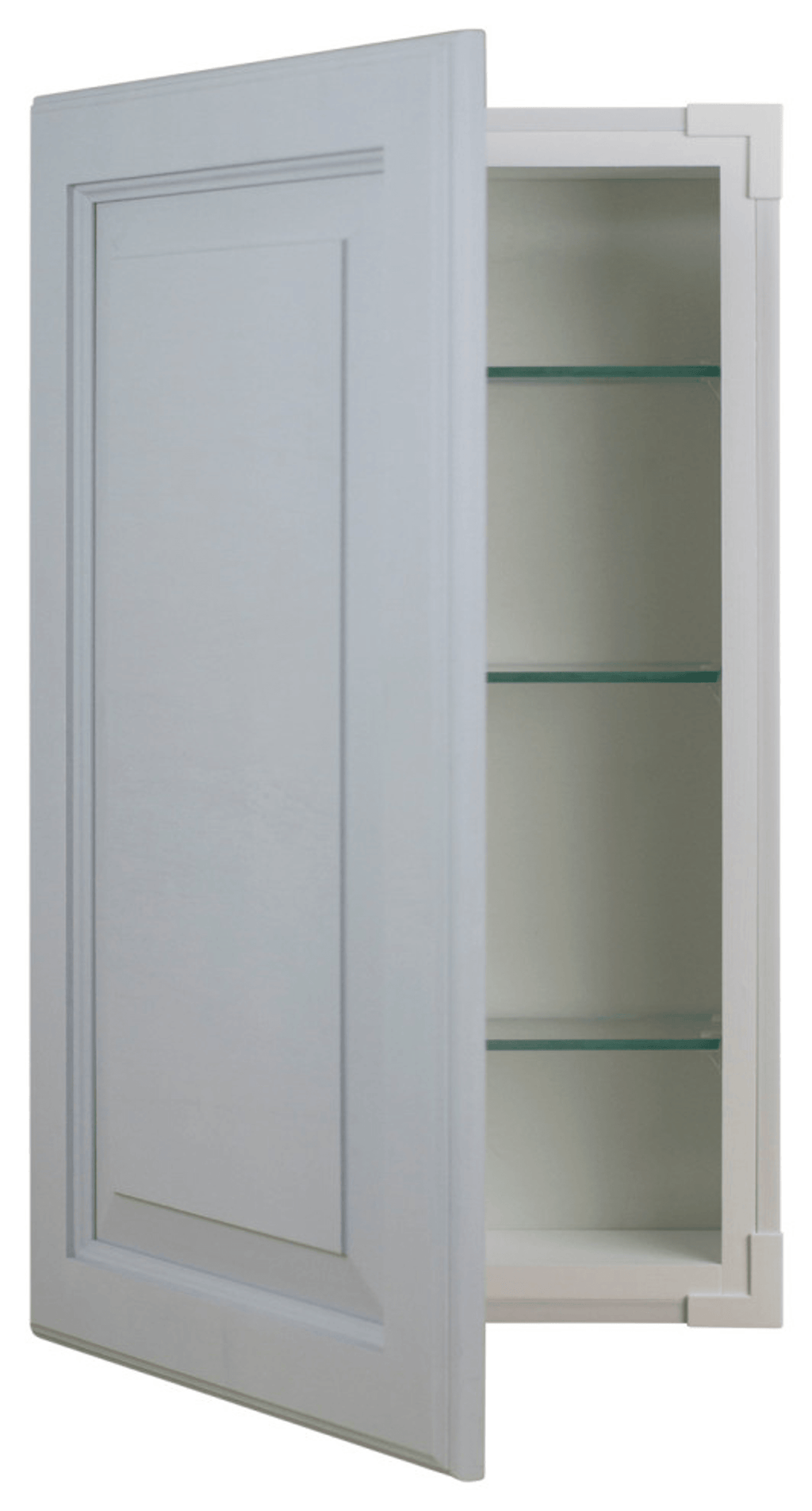 Corsica Wall-Mounted Recessed Medicine Cabinet With Adjustable Shelves Lootquake LLC