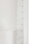 Corsica Wall-Mounted Recessed Medicine Cabinet With Adjustable Shelves Lootquake LLC