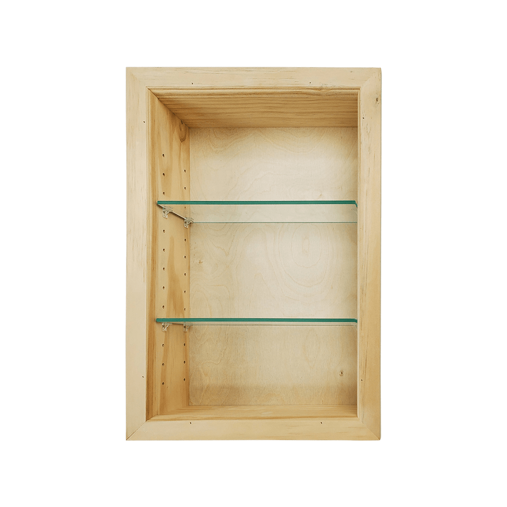 Dion Wall Recessed Niche With Adjustable Glass Shelves Lootquake LLC