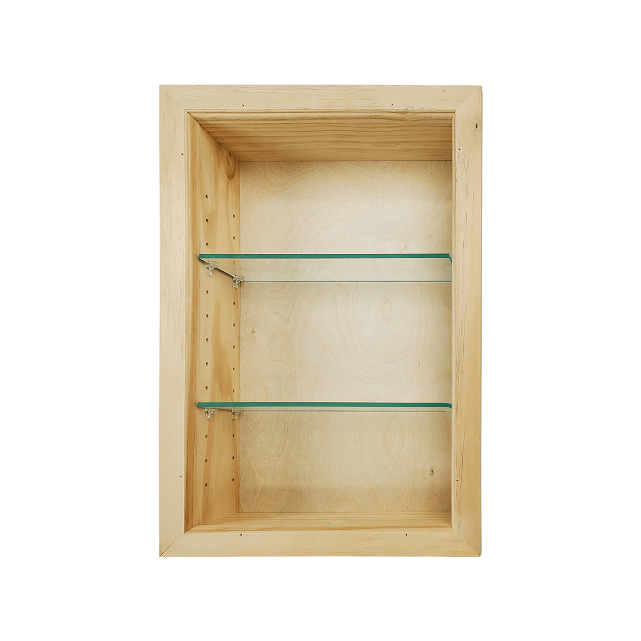 Dion Wall Recessed Niche With Adjustable Glass Shelves Lootquake LLC