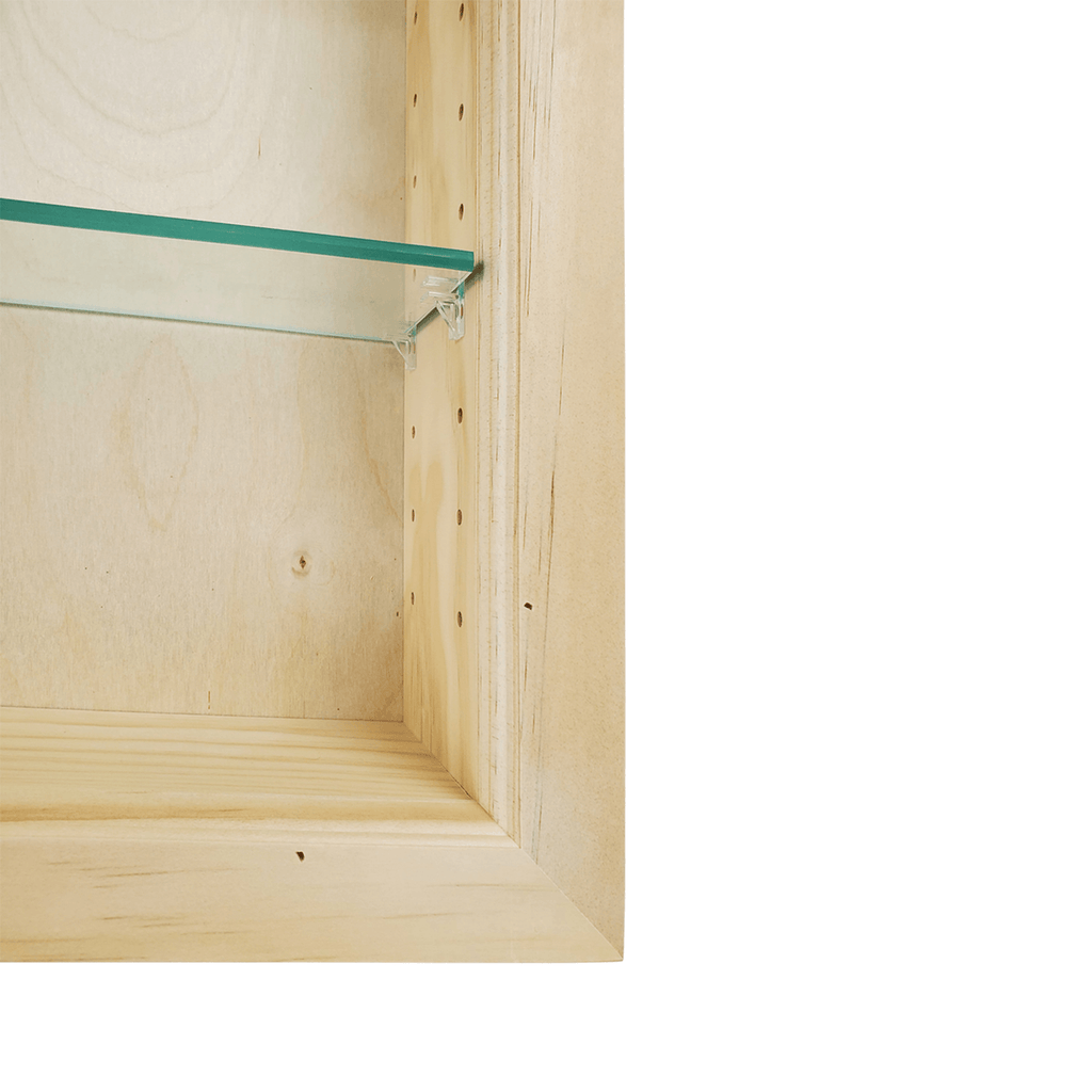 Dion Wall Recessed Niche With Adjustable Glass Shelves Lootquake LLC