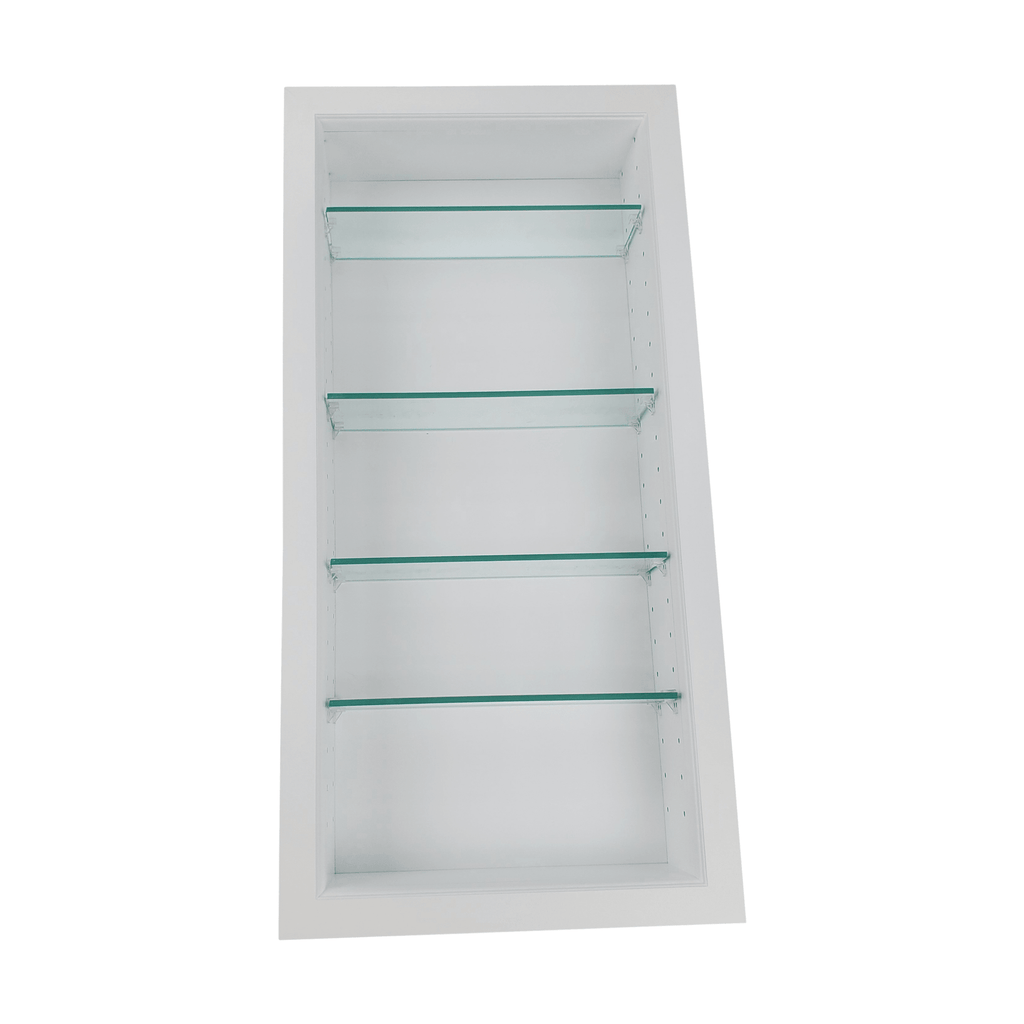 Dion Wall Recessed Niche With Adjustable Glass Shelves Lootquake LLC