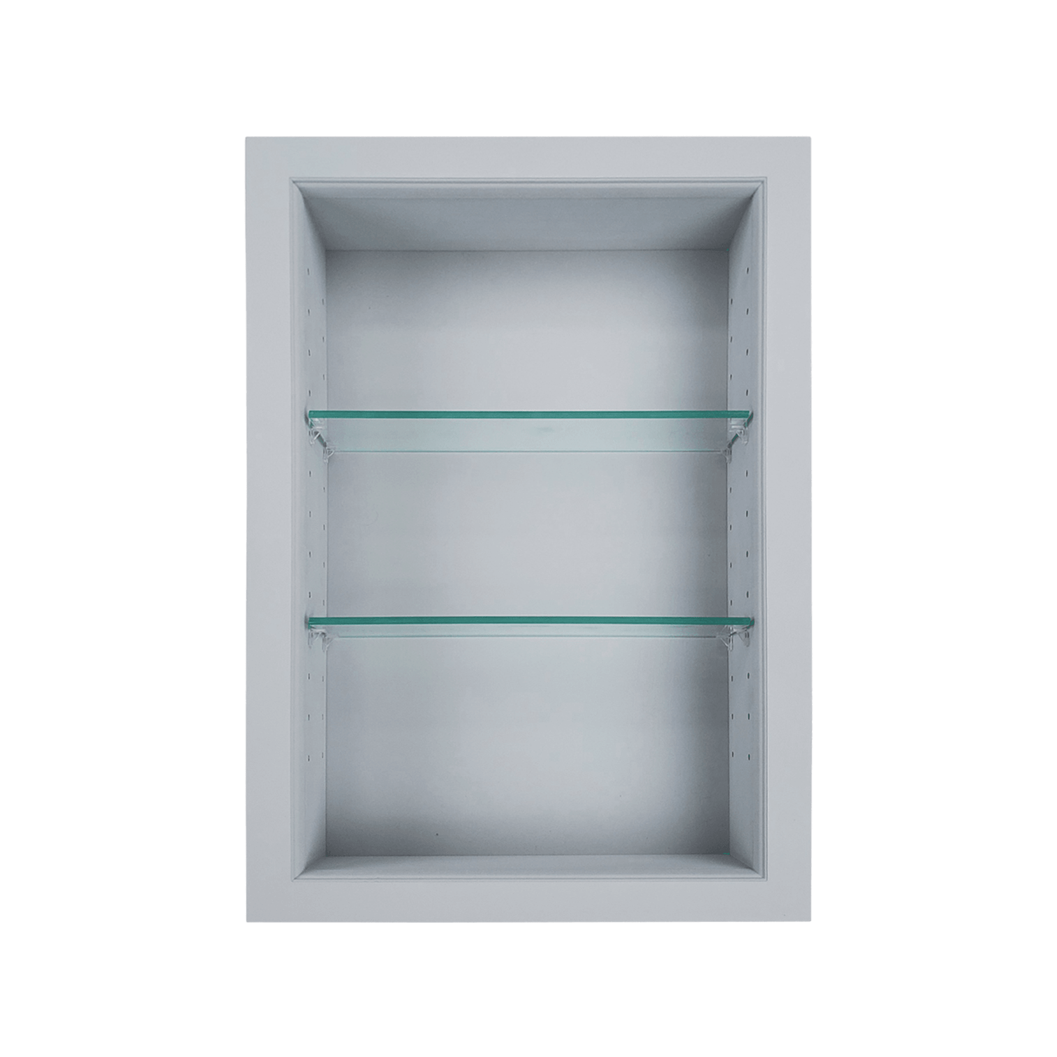 Dion Wall Recessed Niche With Adjustable Glass Shelves Lootquake LLC