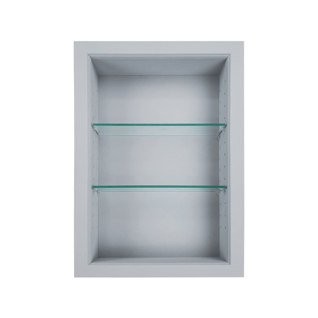 Dion Wall Recessed Niche With Adjustable Glass Shelves Lootquake LLC