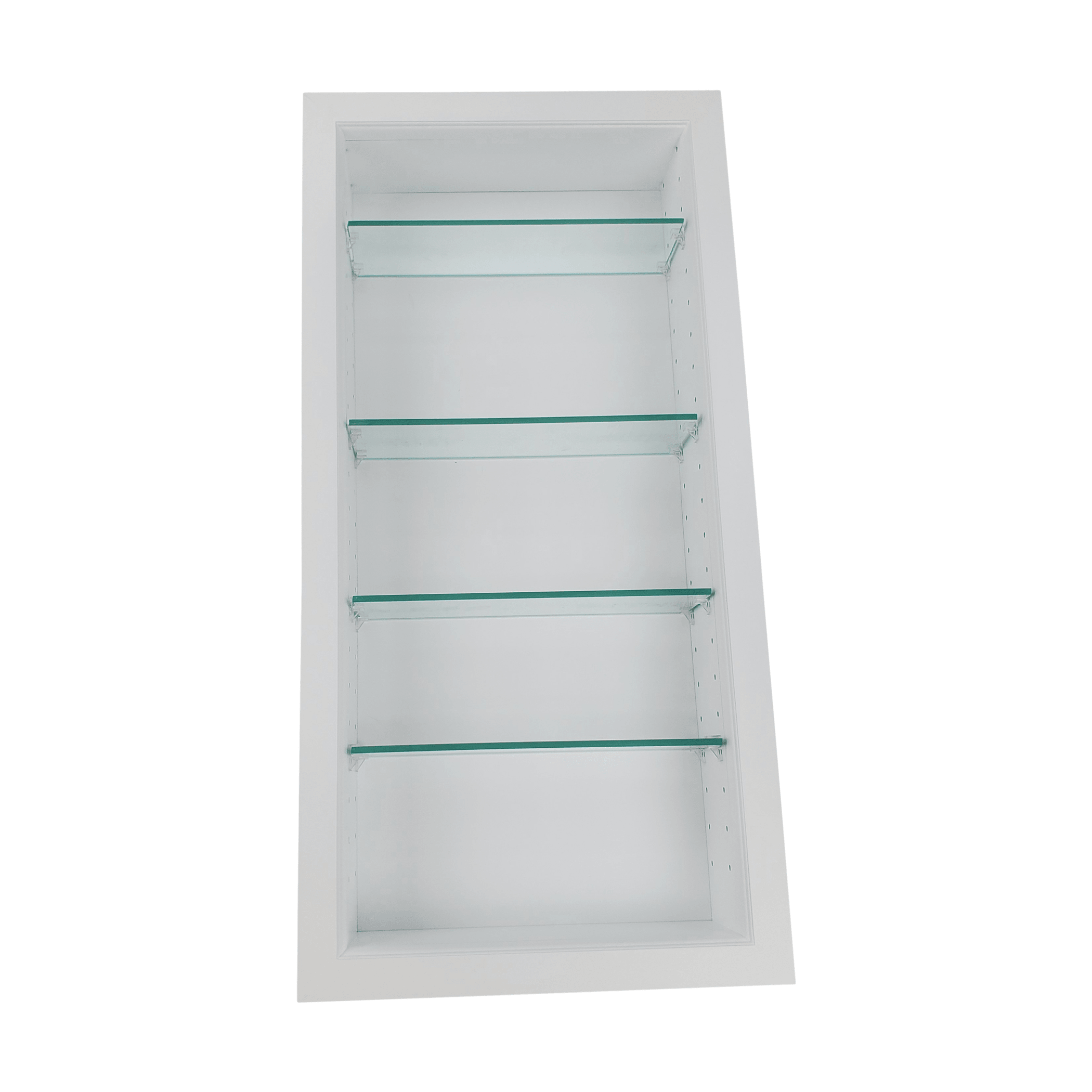Dion Wall Recessed Niche With Adjustable Glass Shelves Lootquake LLC