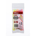 Hyper Tough 4 inch Cable Tie Mult-Color 100Pcs
