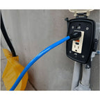 Hyper Tough 50-Foot 16-Gauge Indoor/Outdoor Light-Duty Cold Weather Extension Cord, Blue