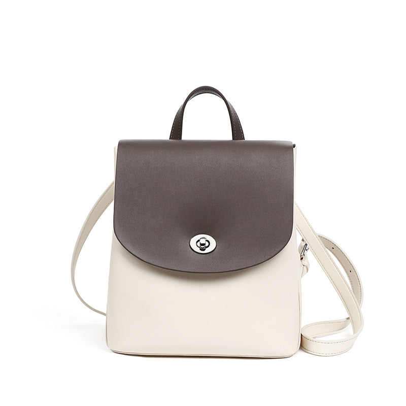 Women backpack purse medium capacity genuine leather - SJB-DIAMOND ELITES