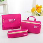 Outdoor Travel Toiletry Bags,Waterproof 3-in-1 Foldable Wash Bag, Makeup Hook Storage Bag, Toiletry Bag organizer, - SJB-DIAMOND ELITES