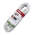 Hyper Tough 15FT 16AWG White for Outdoor/Indoor Use Single Outlet Extension Cord