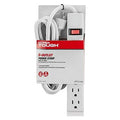 Hyper Tough Indoor 6-Outlet Power Strip with 8ft Cord, 15A ,White