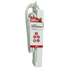 Hyper Tough 2 Pack 6-Outlet Surge Protector with 2.5 ft Cords 500-Joule, White EasyOptionXY LLC