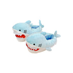 Warm Shark Womens Home Slippers Fashion Plush Winter Funny Elegant Women Slippers Cute Cartoon Shark Indoor Warm Home Cotton Slippers