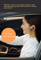 Bluetooth Headset Bluetooth 5.0 Earpiece Dual Mic Noise Cancelling Bluetooth Earpiece 16Hrs Talktime Wireless Headset Hands-Free Earphone for Truck Driver Handsfree Headphones Mini Wireless Earphone Earbud Earpiece Stevvex